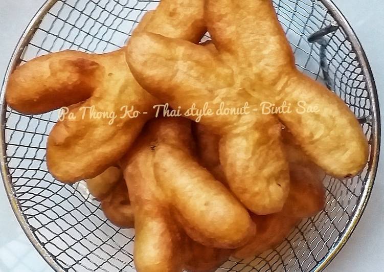 Langkah Mudah untuk Membuat Pa Thong Ko (Thai style Donuts) Anti Gagal