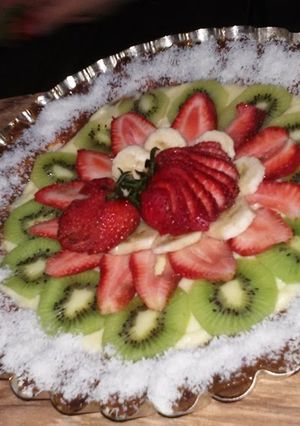 Una foto de Tarta de frutas