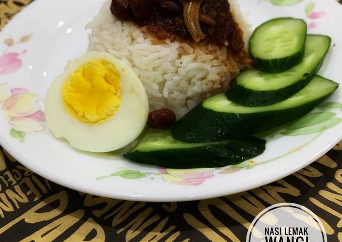 How to Make Delicious Nasi lemak wangi