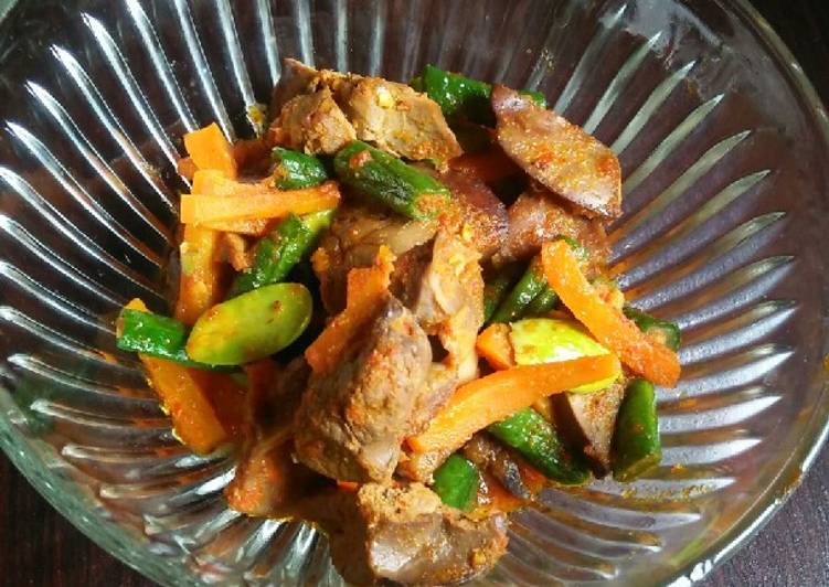 Resep Oseng ati ampela Anti Gagal