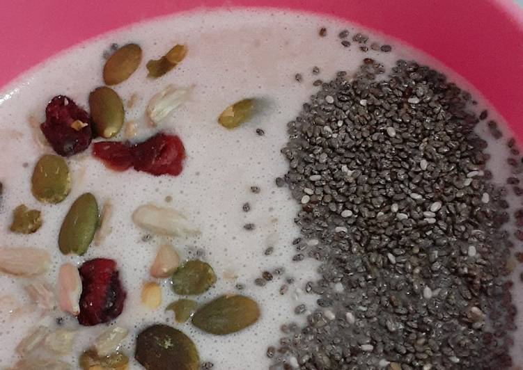 Resep Banana strawberry Smoothie bowl yang Sempurna