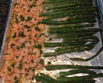 Update, Prepare Recipe Roasted Lemon Butter Garlic Shrimp and Asparagus Most Delicious