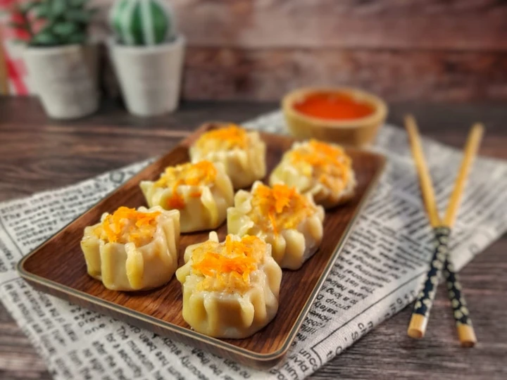 Langkah Gampang Membuat Resep  38. DIMSUM Ayam Udang yang Enak, Enak