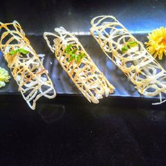 A picture of Crepe dosa.