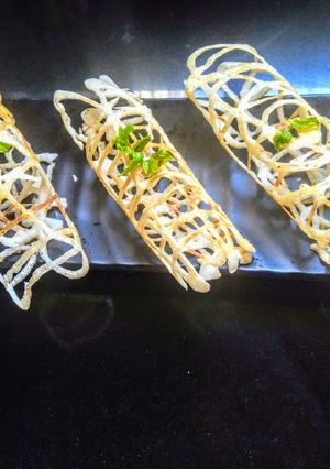A picture of Crepe dosa.