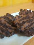 Gofres muerte por chocolate