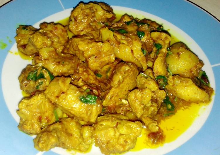 Easiest Way to Prepare Ultimate Easy Pork Curry Northeast Indian Style(super spicy)