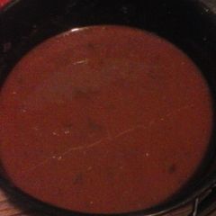 A picture of Yummy homemade chilli.