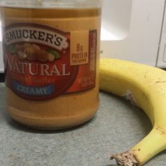 A picture of 2 ingredient ice cream.