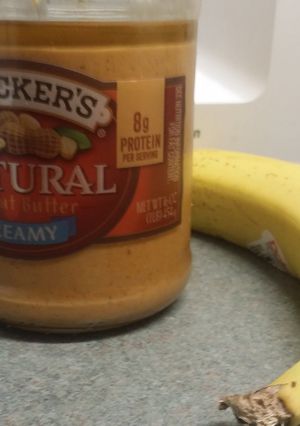A picture of 2 ingredient ice cream.