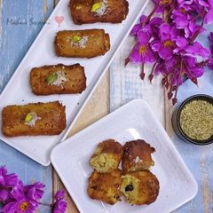 A picture of Stuffed Sooji Roll.