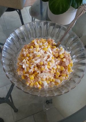 A picture of Tuna Corn Salad.