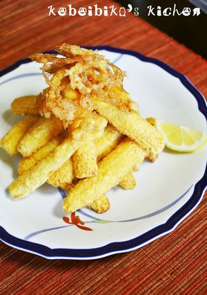 A picture of Baby Corn Fritters.
