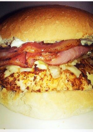 A picture of Bbq Chicken Burger.