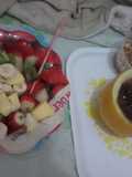 Healthy fondue.