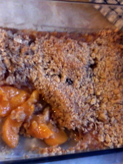A picture of Peach Crumble.