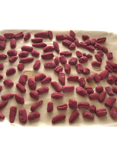 Foto di Malloreddus rossi (gnocchi Sardi)