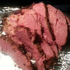 A picture of Homemade Pastrami!.