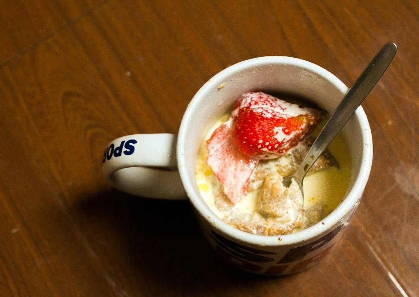 Microwave Bread And Butter Pudding