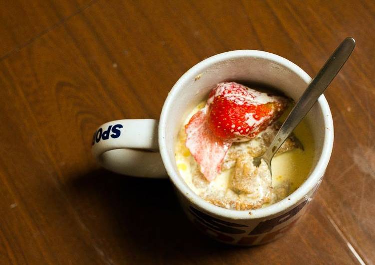 Easiest Way to Make Any-night-of-the-week Microwave Bread And Butter Pudding