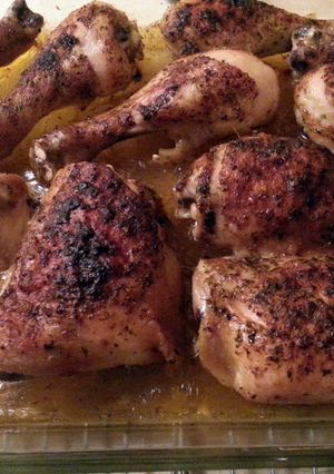 A picture of Chicken - Seasoned & Oven Baked.
