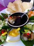 Kanya's Aroma Pomelo And Fruits Appetizer..Miang Kham..