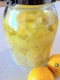 Rich Refreshing Homemade Lemon Liqueur