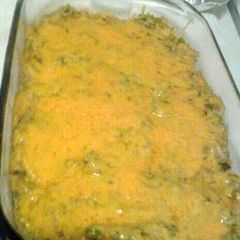 A picture of Broccoli & Cheese Casserole.