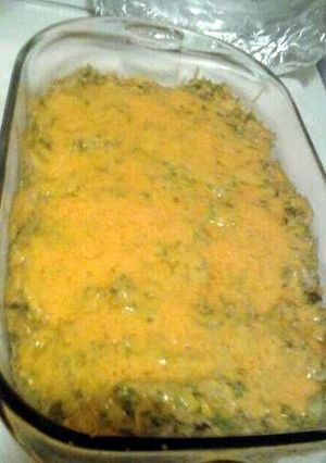 A picture of Broccoli & Cheese Casserole.