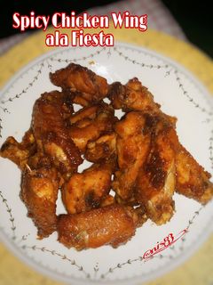 Foto resep Spicy Chicken Wings ala Fiesta