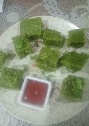 પાલક ઢોકળા (Palak Dhokla Recipe In Gujarati) રેસીપી મુખ્ય ફોટો