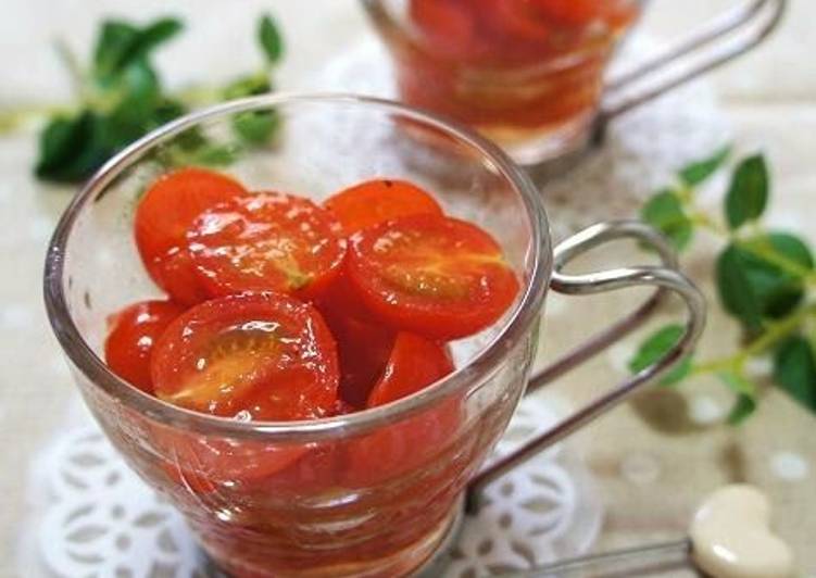 Easiest Way to Make Homemade Marinated Cherry Tomatoes