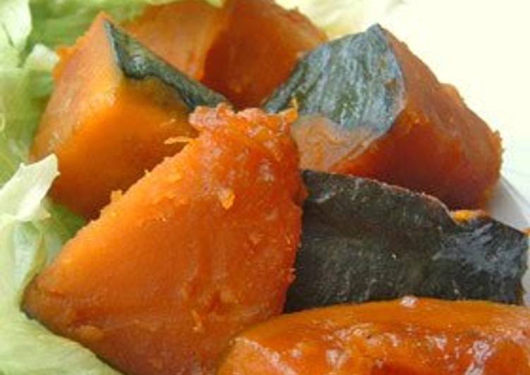 Step-by-Step Guide to Prepare Favorite For Flavor-Boosting, Stir-Fry First! Stewed Kabocha Squash