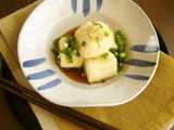 fried tofu mentsuyu