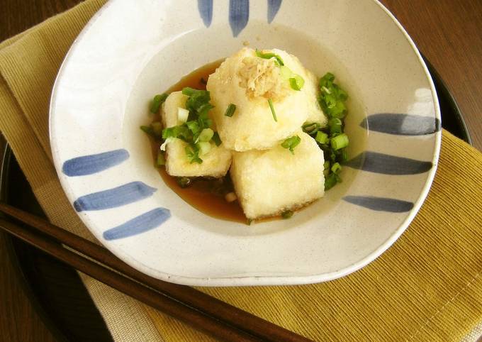 Agedashi Tofu (Fried Tofu) Recipe
