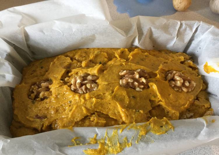 How to Make Homemade Pumpkin cake x rice flour without sugar