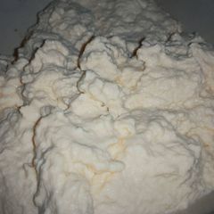 A picture of Super Easy Homemade Ricotta Cheese.