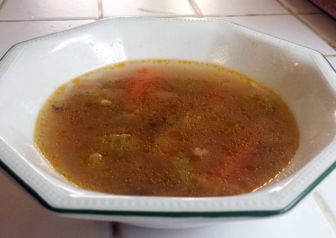 Simple Way to Make Award-winning Chicken and Celery Throat soother Soup