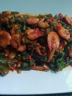Foto resep Balado Udang Kacang Panjang