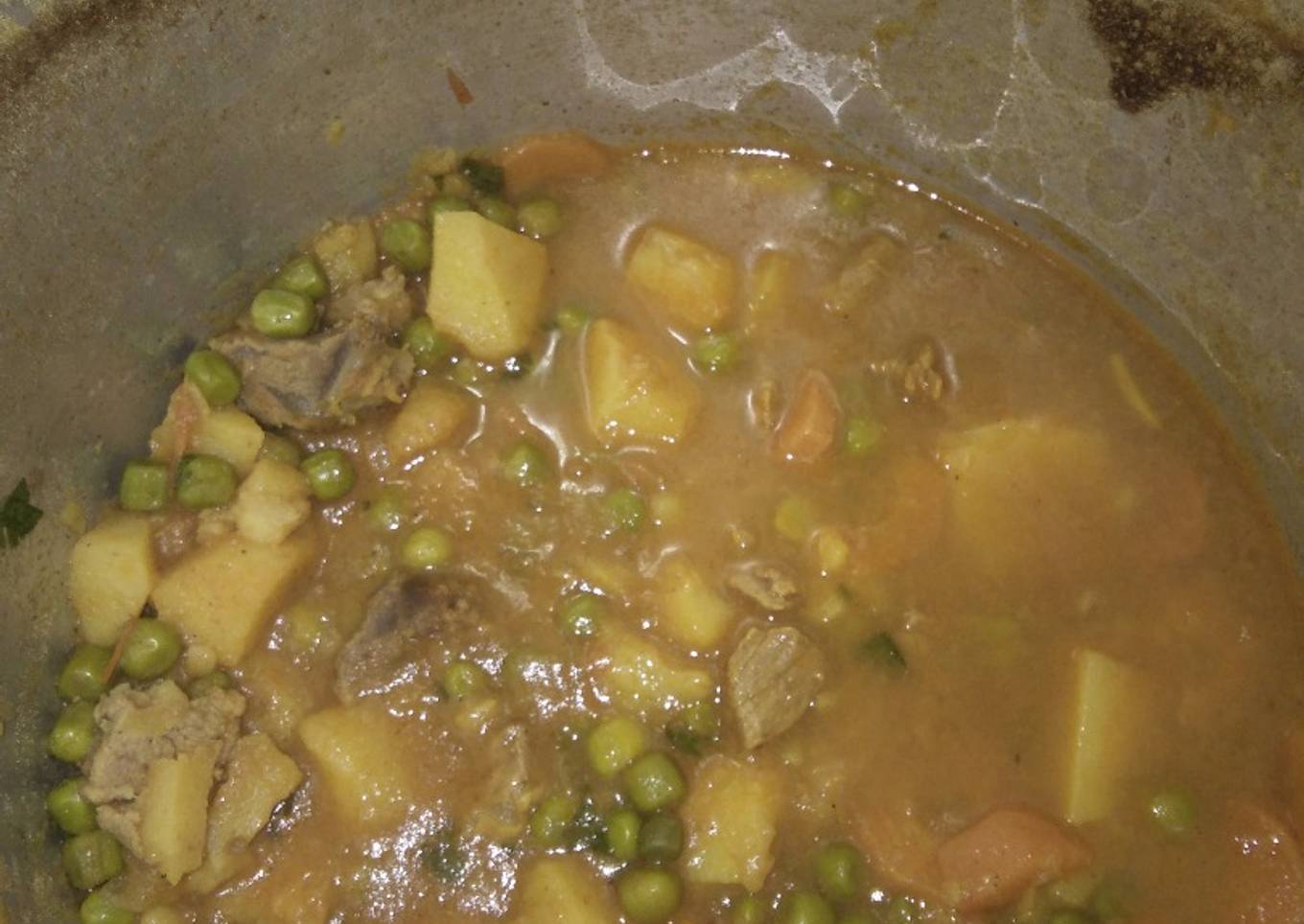 Mixed Minji stew(peas)