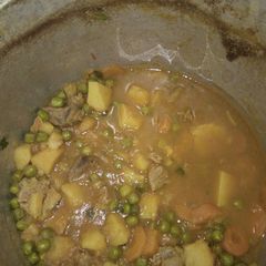 A picture of Mixed Minji stew(peas).
