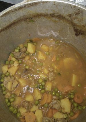 A picture of Mixed Minji stew(peas).