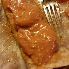 A picture of Crockpot enchiladas.