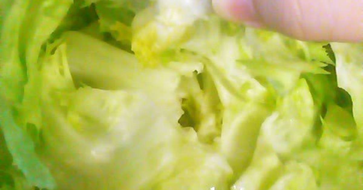 How to Remove the Stalk from Lettuce and Keep it Fresh Recipe by