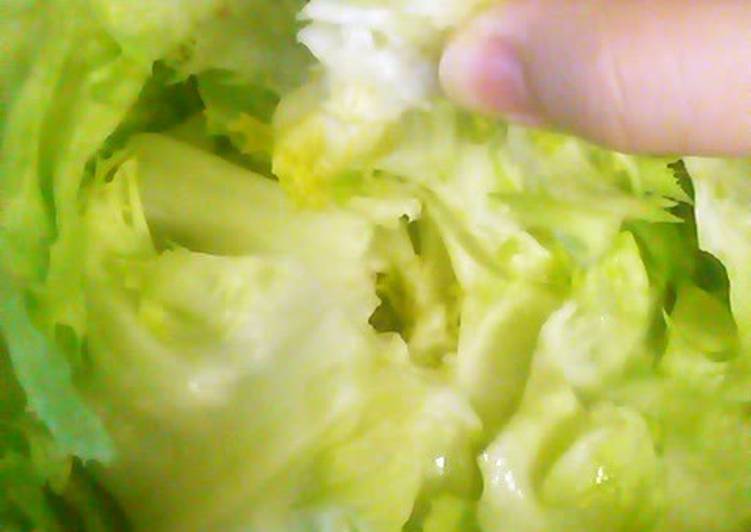 Recipe: To Try At Home How to Remove the Stalk from Lettuce and Keep it Fresh