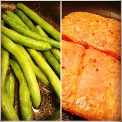 A picture of Delicious Salmon Steak.