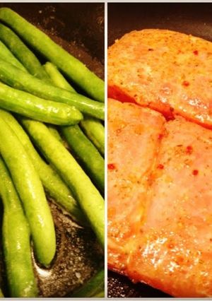 A picture of Delicious Salmon Steak.