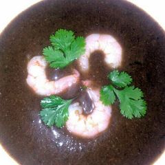 A picture of sig's Asparagus,Prawn and Mushroom Soup.