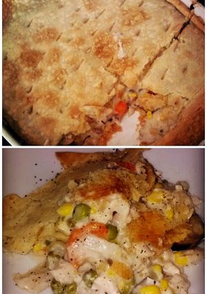 A picture of Homemade Chicken Pot Pie Healthy That You Will Love.