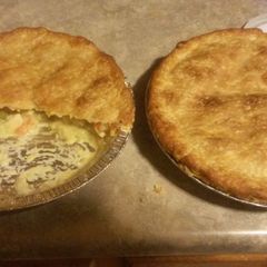 A picture of MacDaddy's Chicken and garlic mushroom Pot pie.
